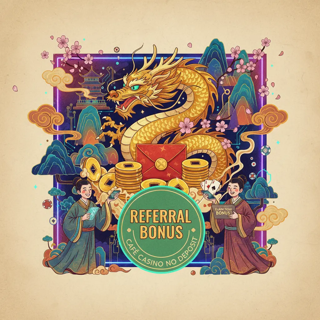 cafe casino no deposit bonus - Referral